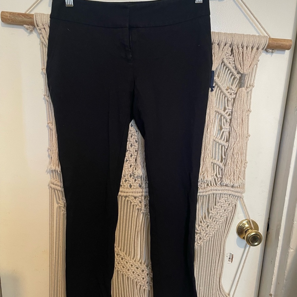 Vince Camuto Size 2p Black STRETCH Classic Career Pants